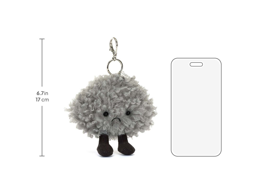 Amuseables Storm Cloud Bag Charm - Image 6
