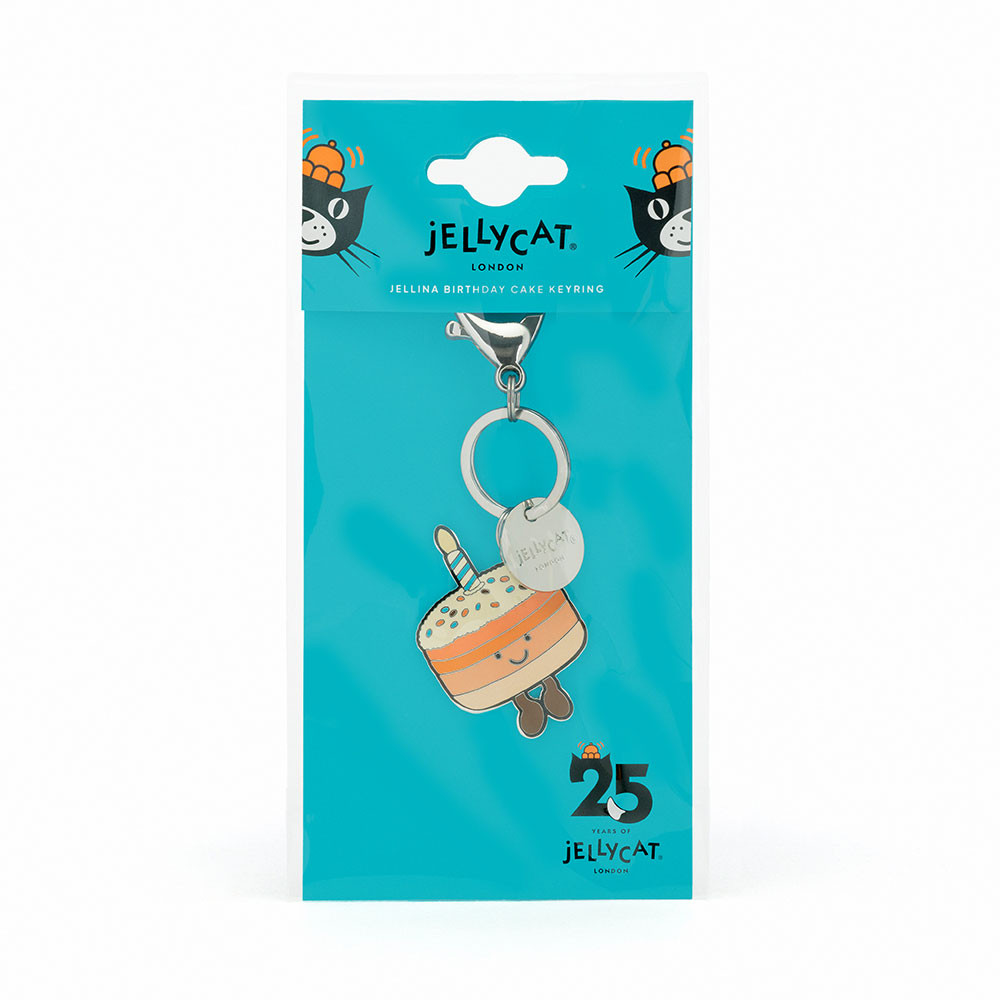 Amuseables Jellina Birthday Cake Keyring - Image 2