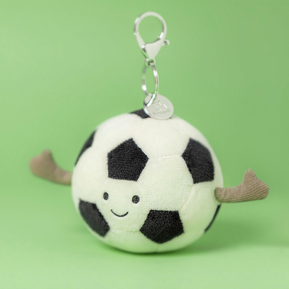 Amuseables Sports Soccer Bag Charm - Image 2