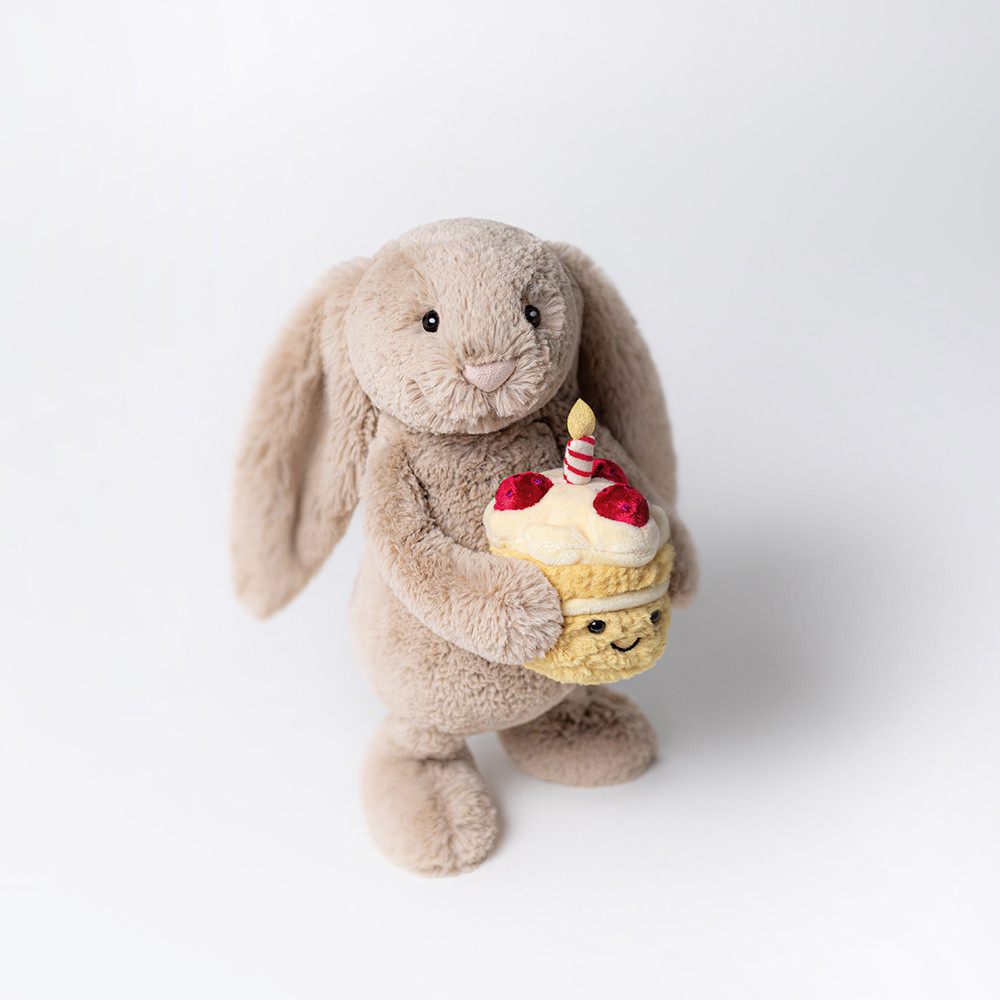 Bashful Beige Bunny 'Birthday' - Image 2