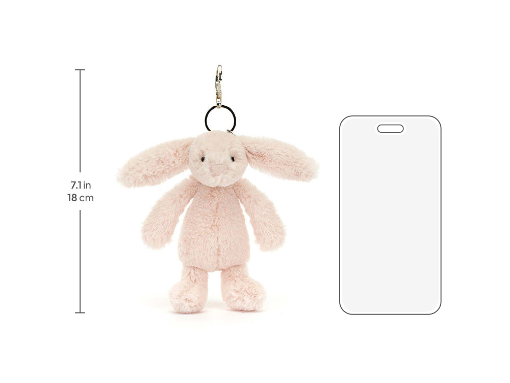Bashful Blush Bunny Bag Charm - Image 5