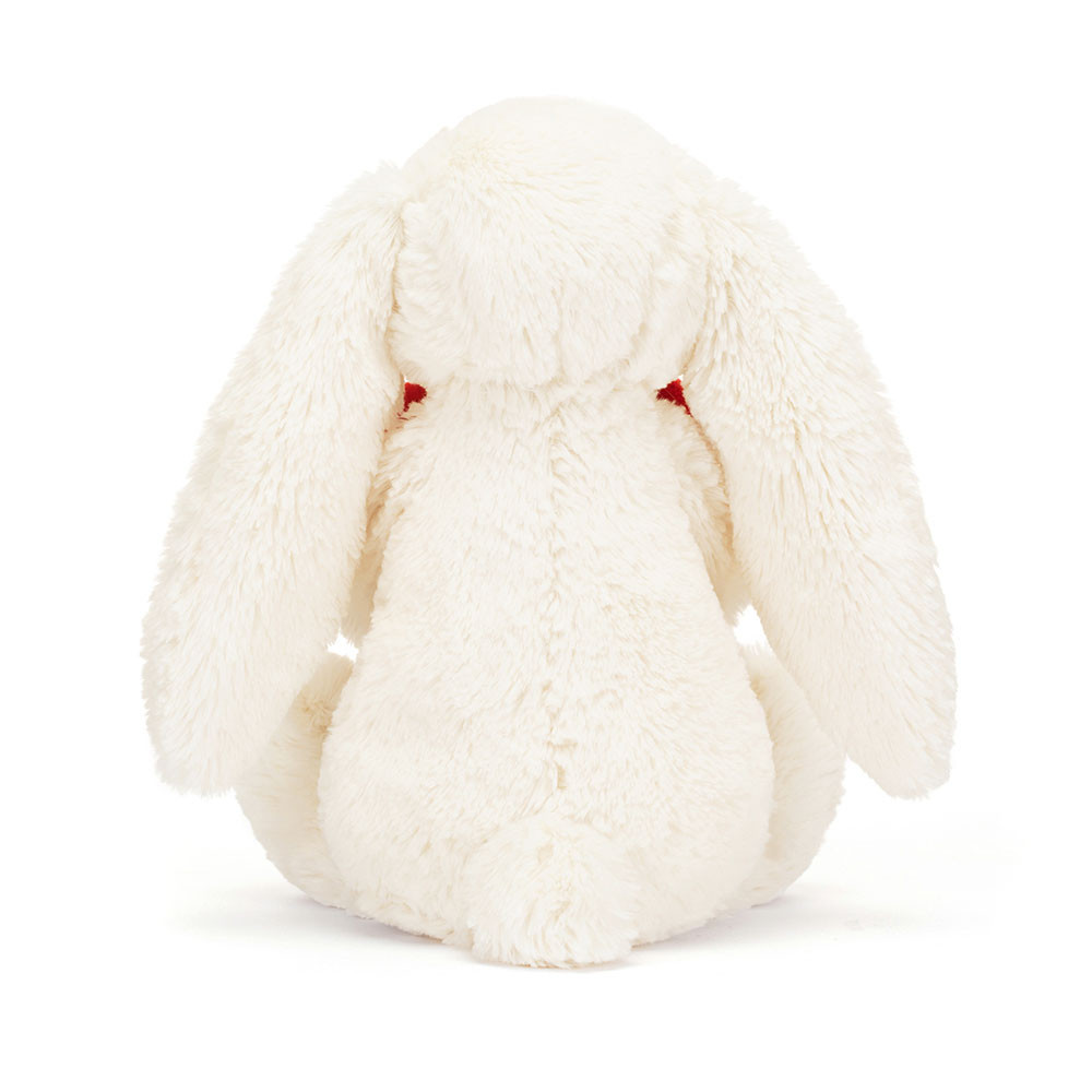 Bashful Red Love Heart Bunny - Image 3