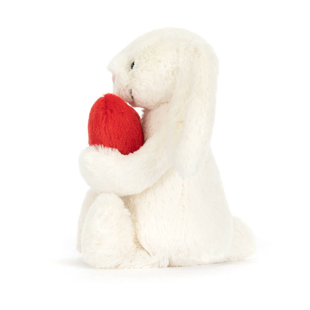 Bashful Red Love Heart Bunny - Image 8
