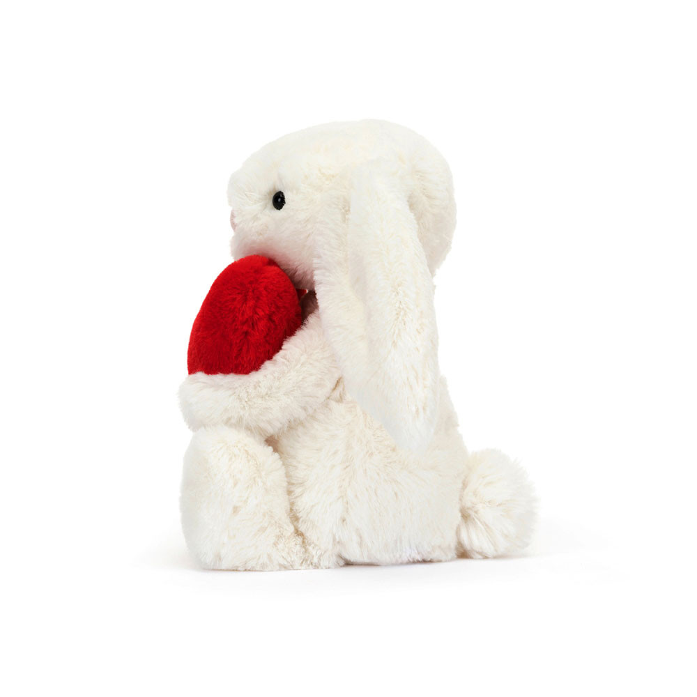Bashful Red Love Heart Bunny - Image 5