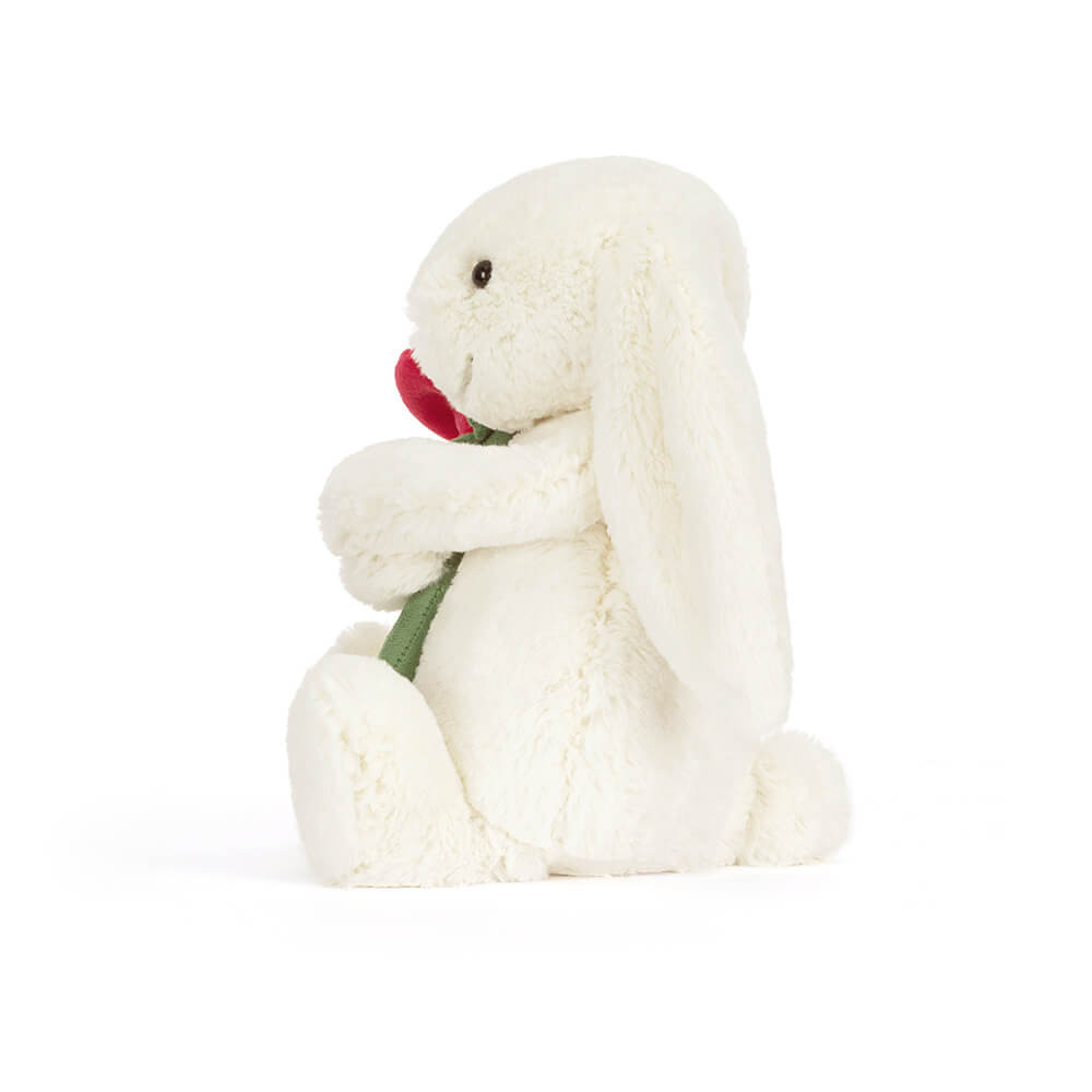 Cream Bunny with Rose - Image 3