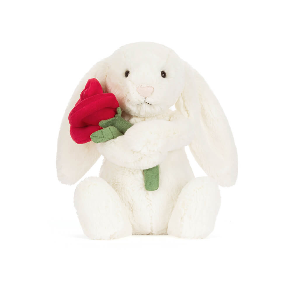 Cream Bunny with Rose - Image 6