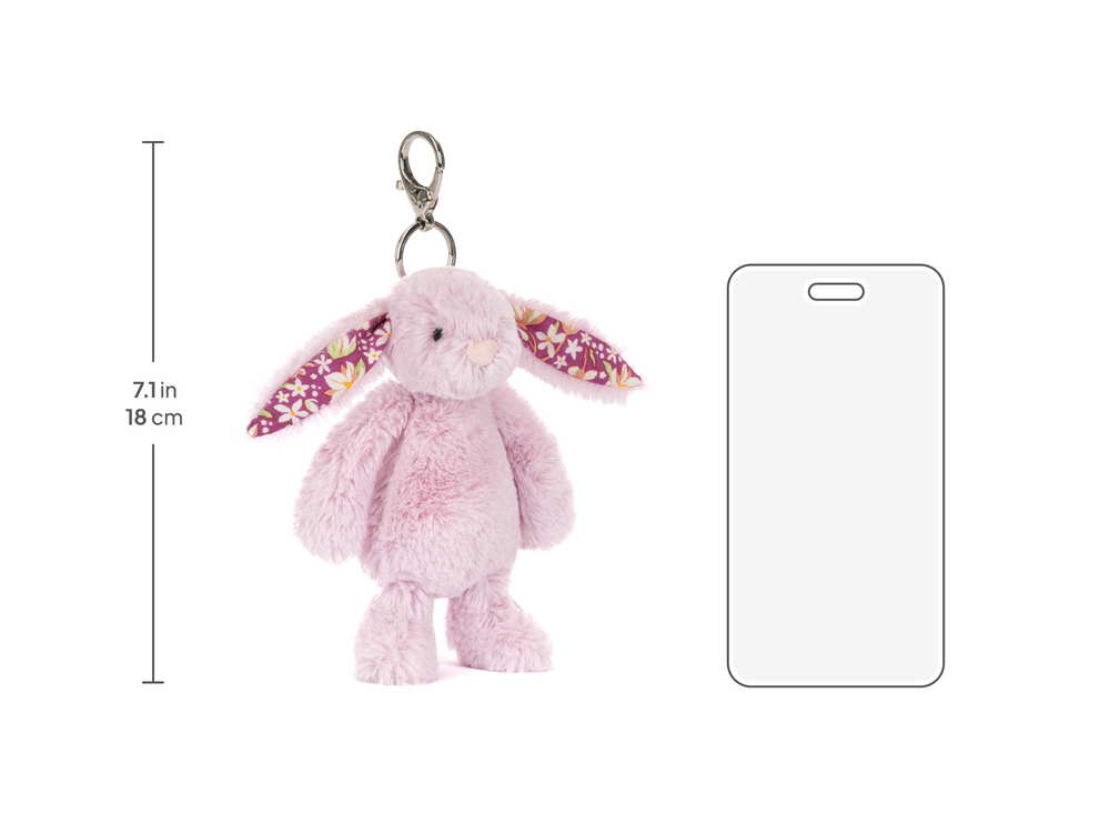 Thistlepop Blossom Bunny Bag Charm - Image 3