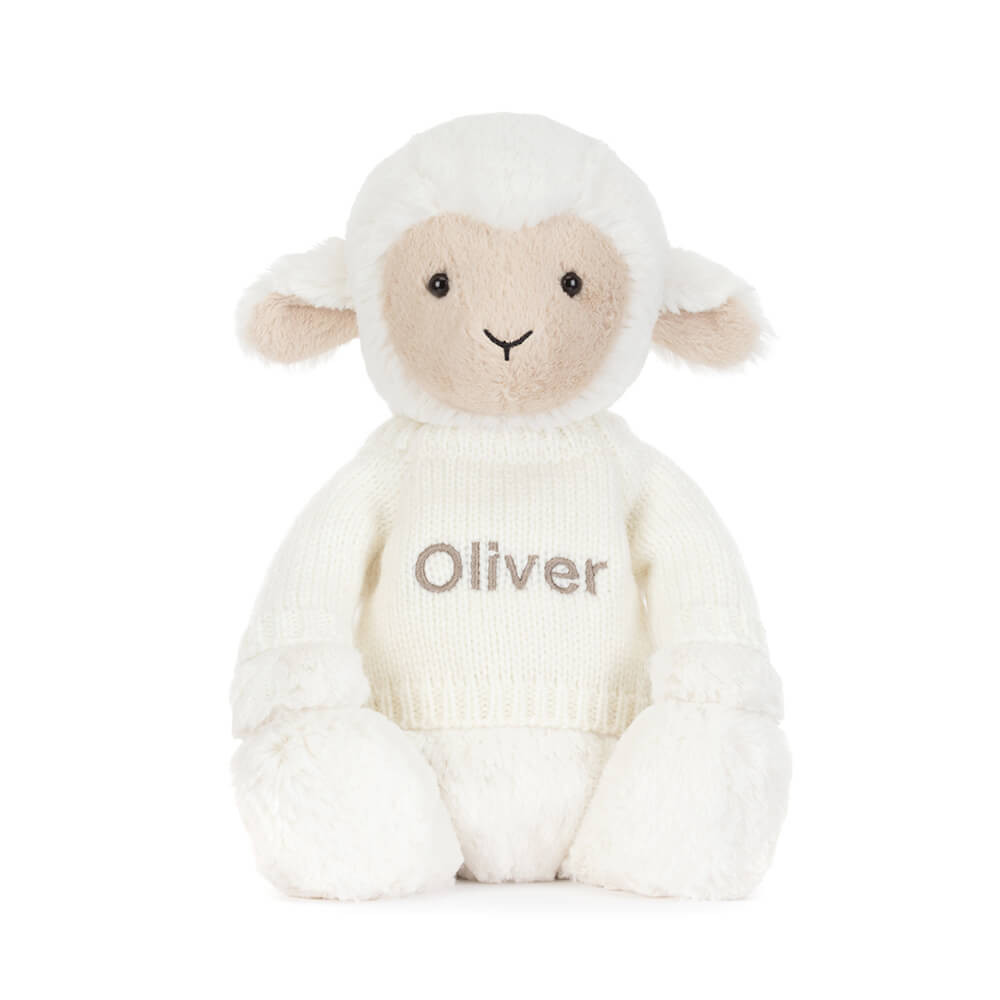 Skipson Lamb with Personalized Cream Jumper - Image 5