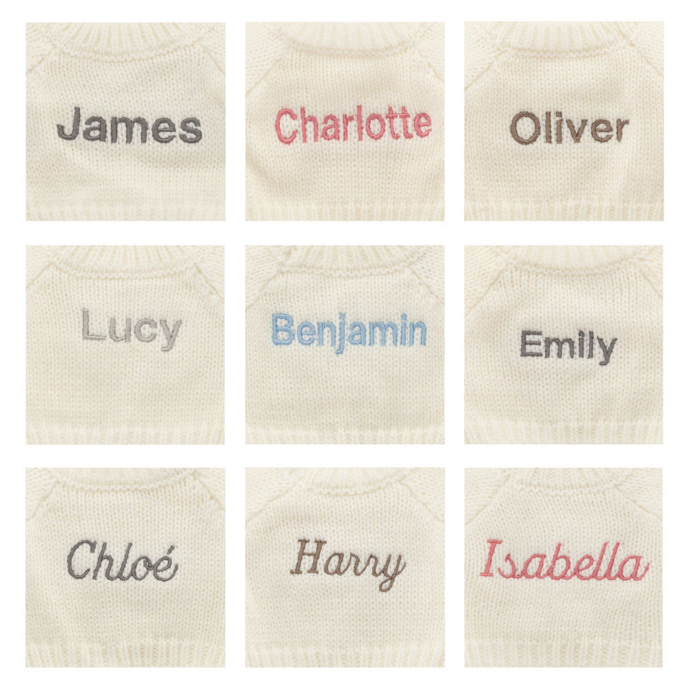 Bashful Lion with Personalized Cream Jumper - Image 2