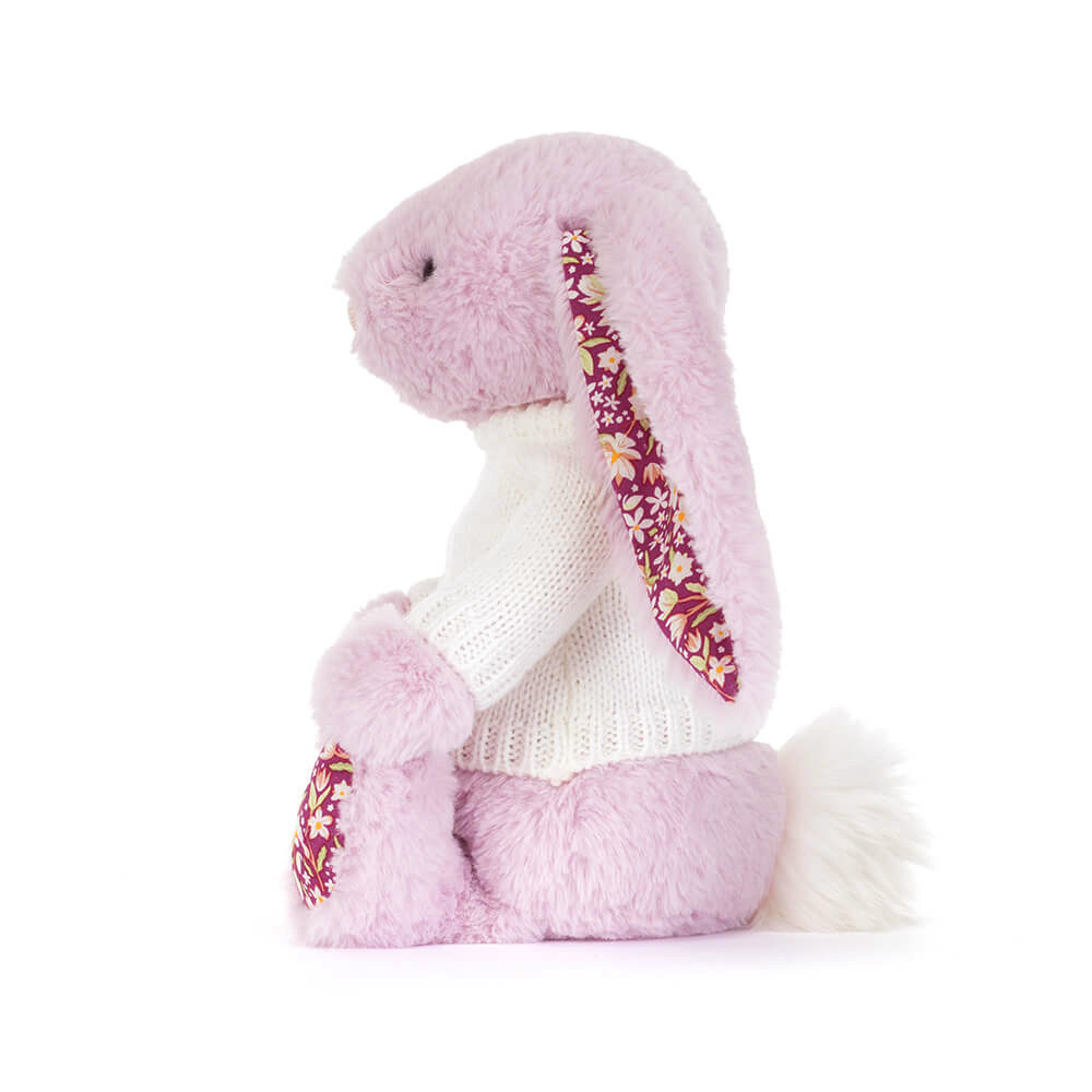 Thistlepop Blossom Luxe Bunny with Personalized Cream Jumper - Image 3