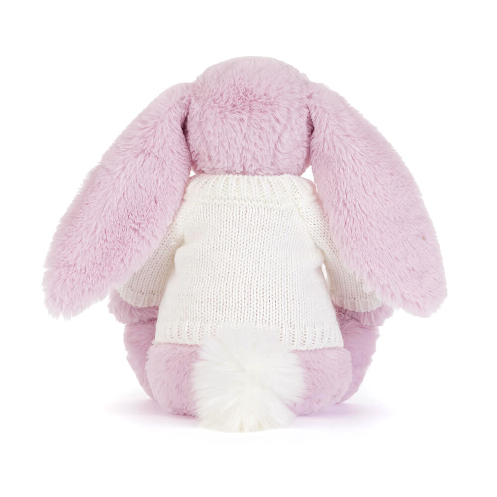 Thistlepop Blossom Luxe Bunny with Personalized Cream Jumper - Image 4