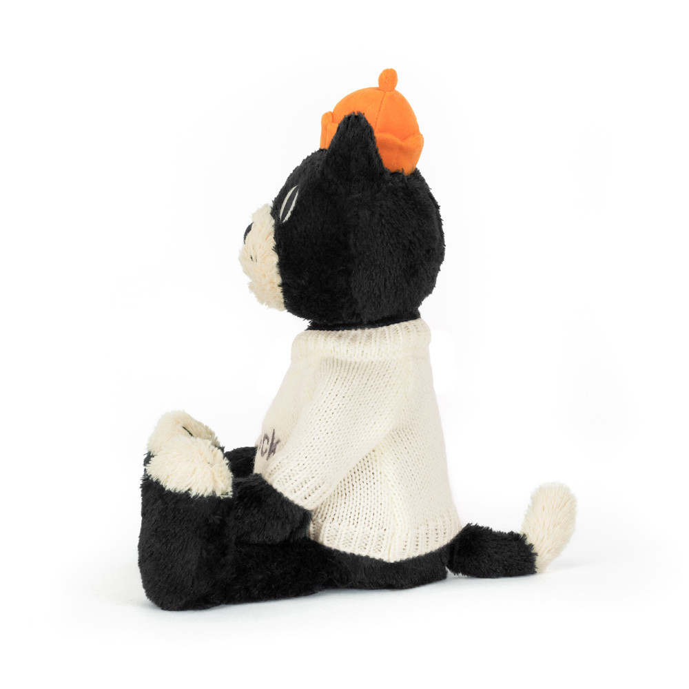 Jellycat Jack with Personalized Cream Jumper - Image 3