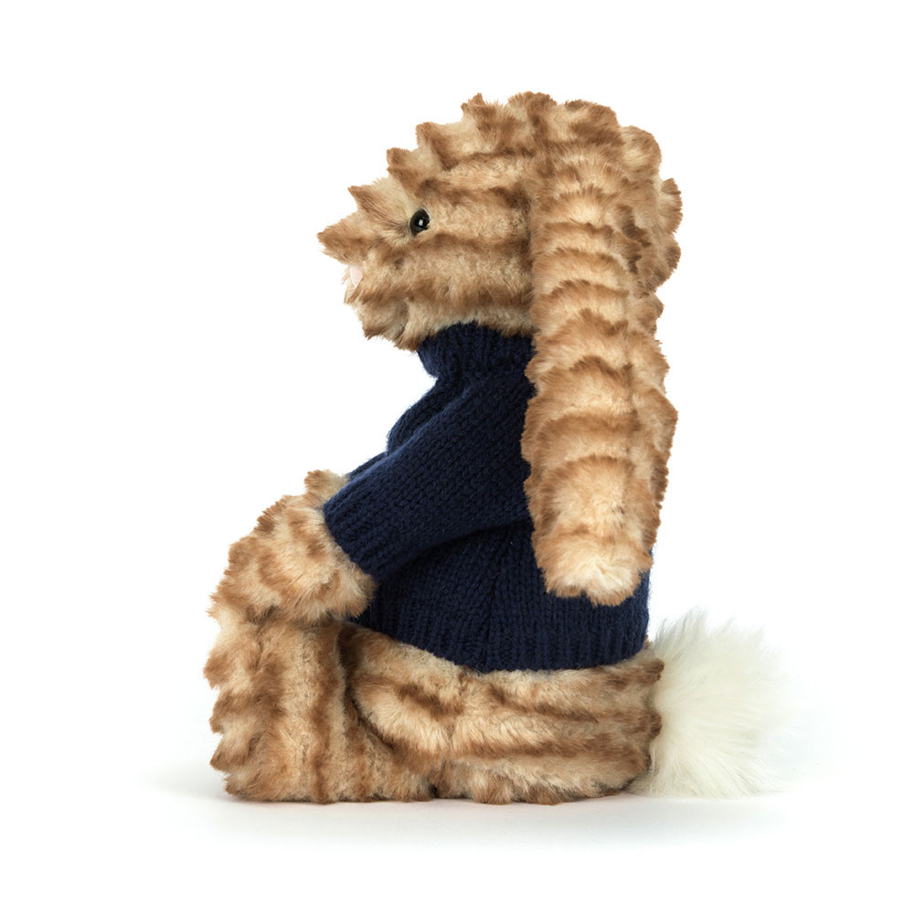Bashful Luxe Bunny Juniper with Personalized Navy Jumper - Image 3