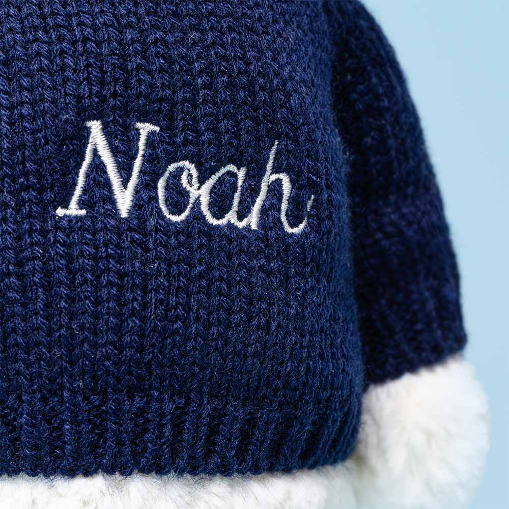Skipson Lamb with Personalized Navy Jumper - Image 2