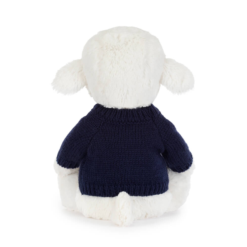 Skipson Lamb with Personalized Navy Jumper - Image 4