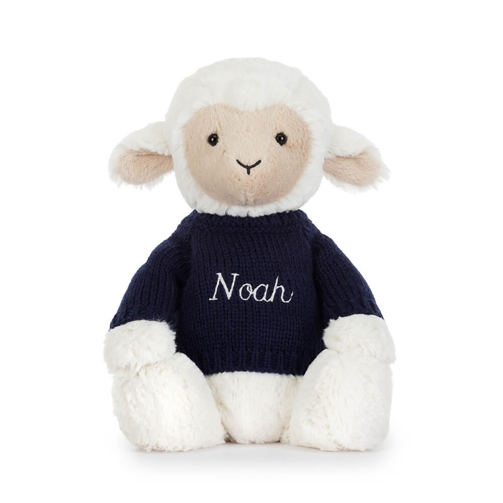 Skipson Lamb with Personalized Navy Jumper - Image 5
