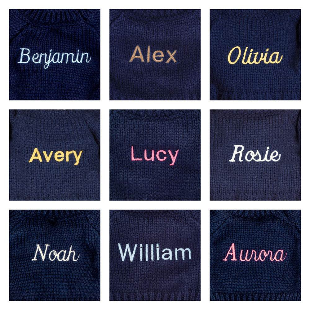Bashful Luxe Bunny Luna with Personalized Navy Jumper - Image 2