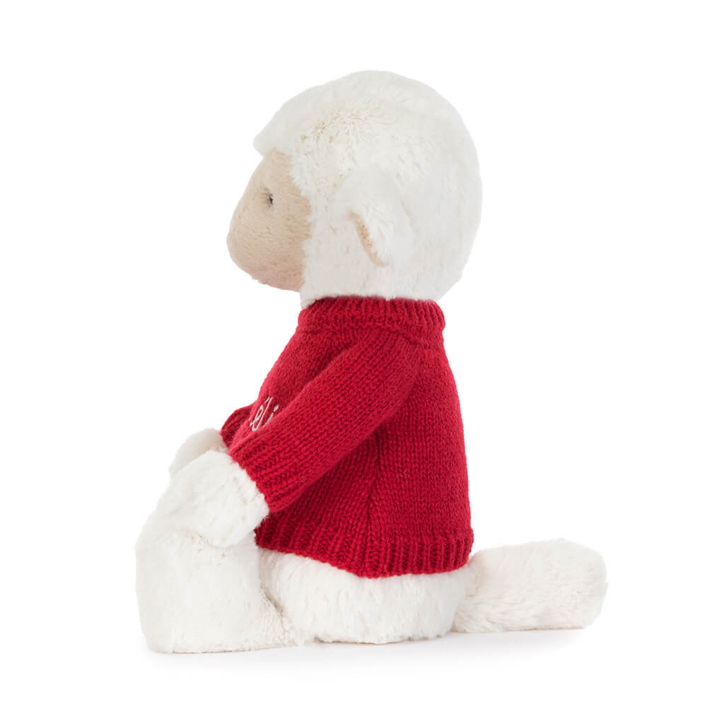 Skipson Lamb with Personalized Red Jumper - Image 3