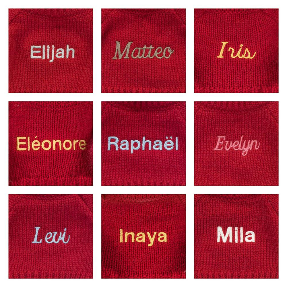 Bashful Luxe Bunny Willow with Personalized Red Jumper - Image 2