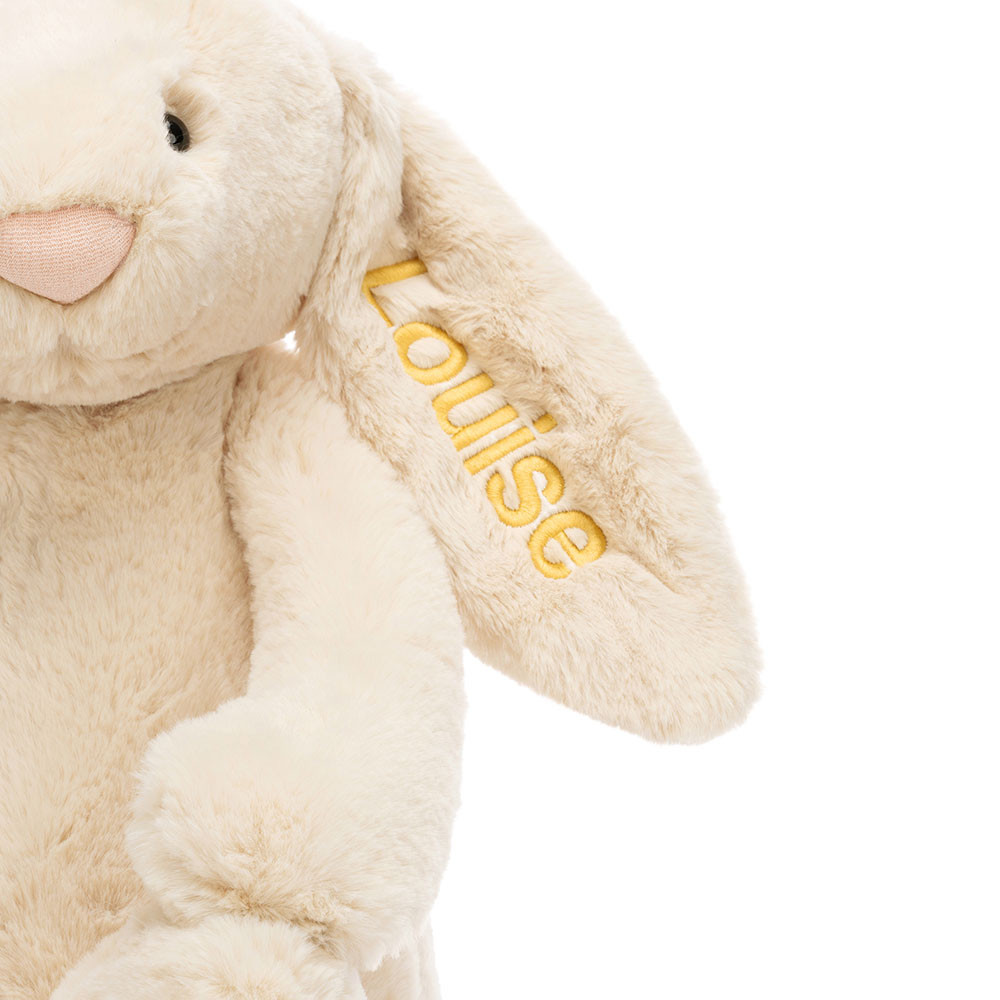 Personalized Bashful Luxe Bunny Willow Huge - Image 2