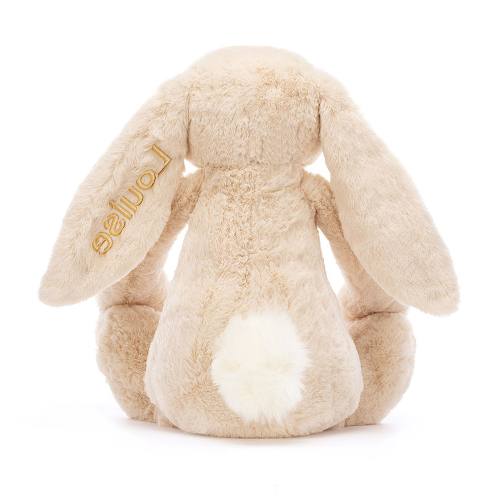 Personalized Bashful Luxe Bunny Willow Huge - Image 4