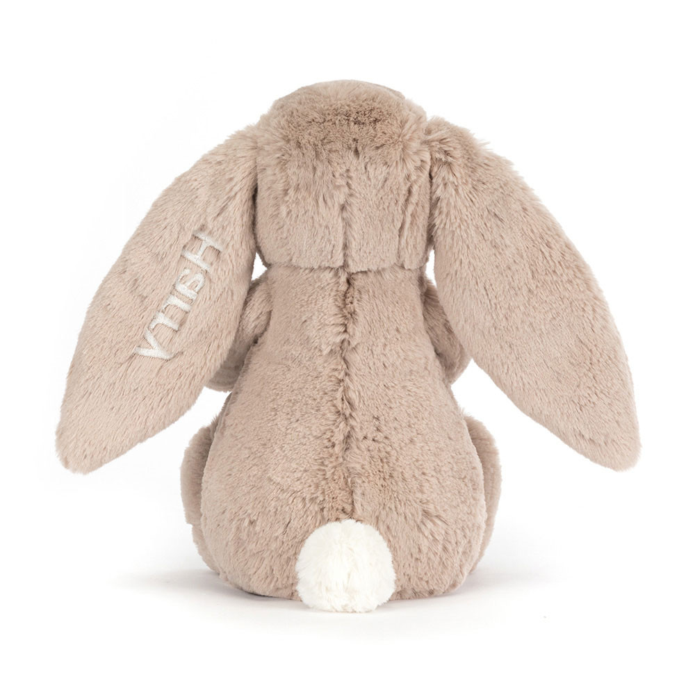 Personalized Bashful Beige Bunny 'Birthday' - Image 4