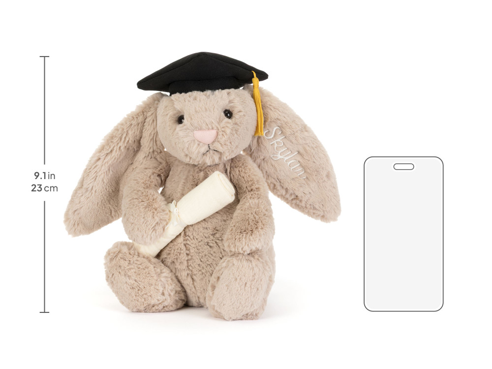 Personalized Bashful Bunny Graduation Outfit - Image 6