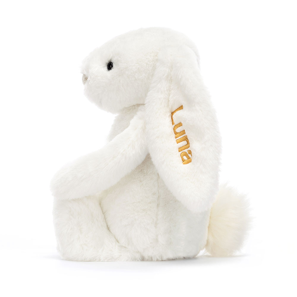 Personalized Bashful Luxe Bunny Luna Medium - Image 2