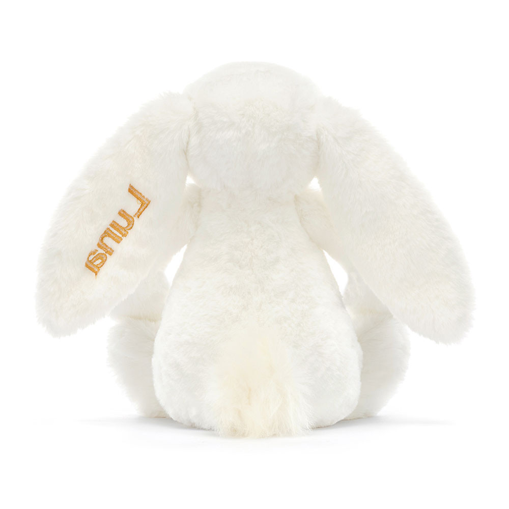 Personalized Bashful Luxe Bunny Luna Medium - Image 4