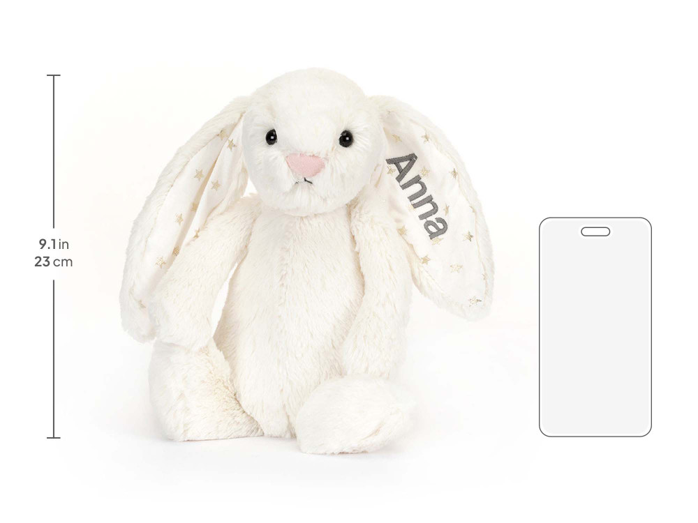 Personalized Bashful Twinkle Bunny Medium - Image 5
