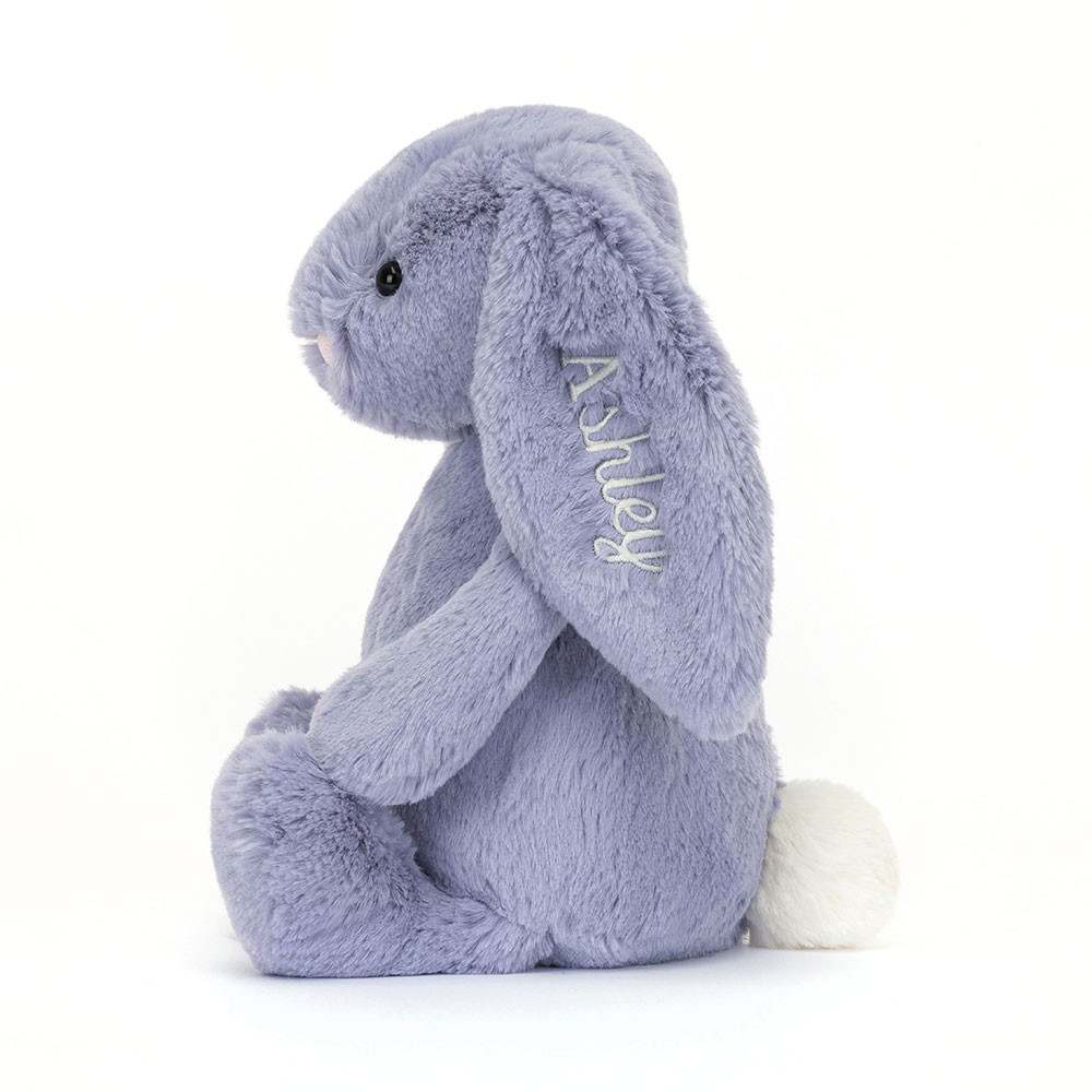 Personalized Bashful Viola Bunny Medium - Image 3