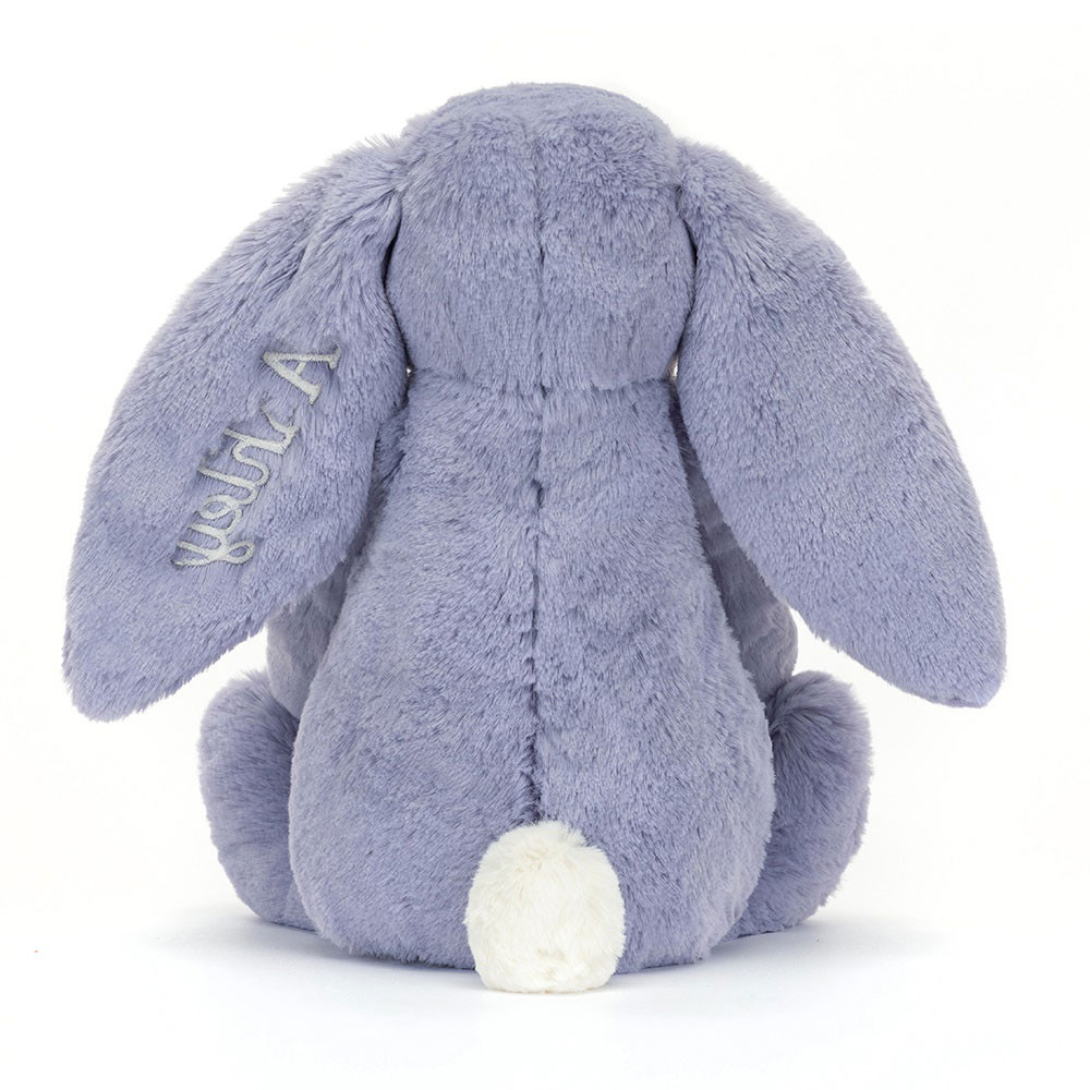 Personalized Bashful Viola Bunny Medium - Image 4
