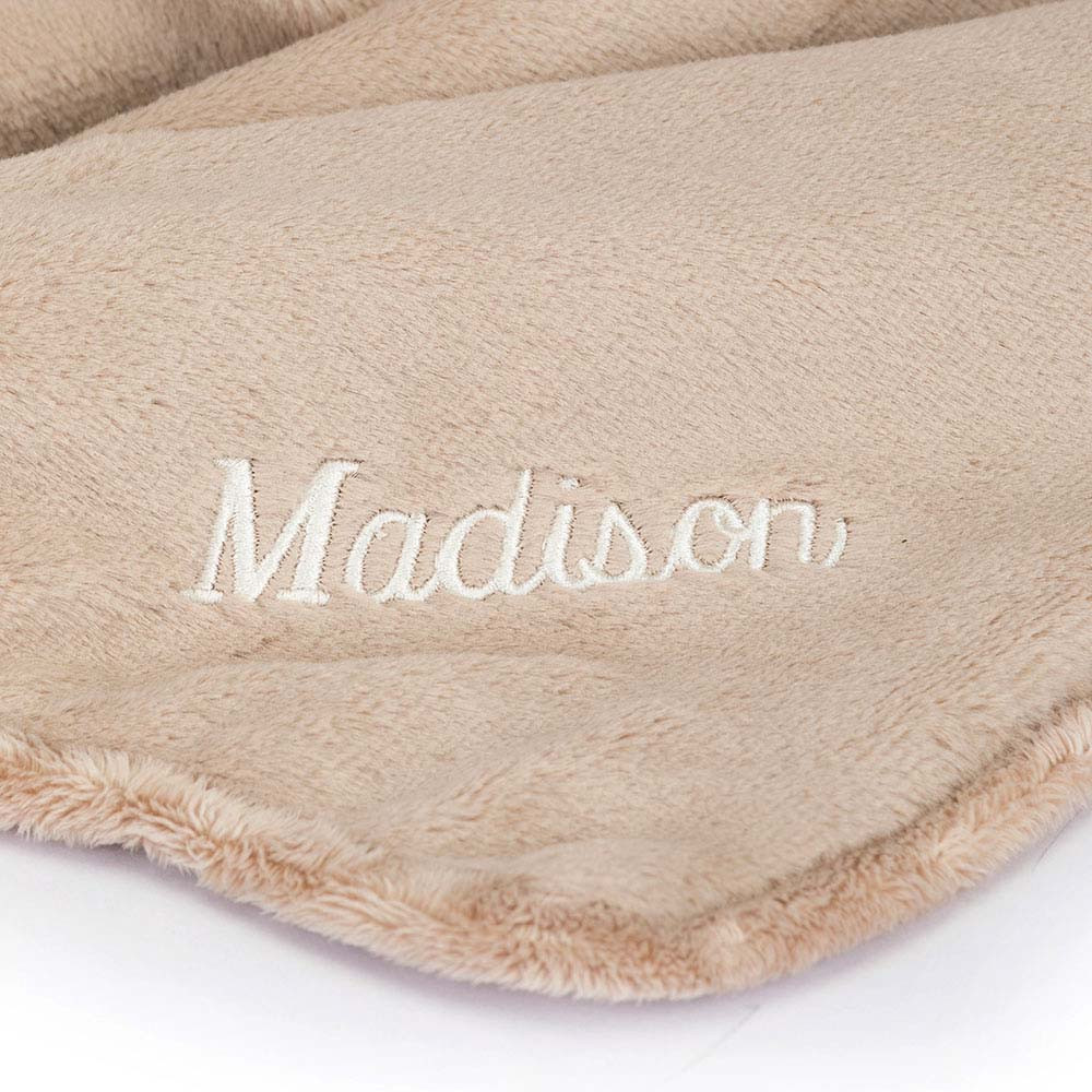 Personalized Bashful Beige Bunny Blankie - Image 2