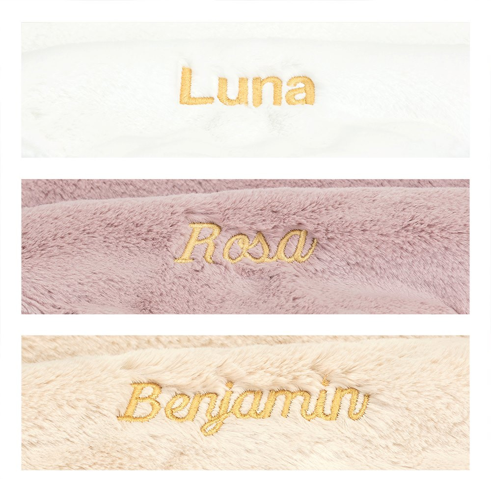 Personalized Bashful Luxe Bunny Willow Soother - Image 4