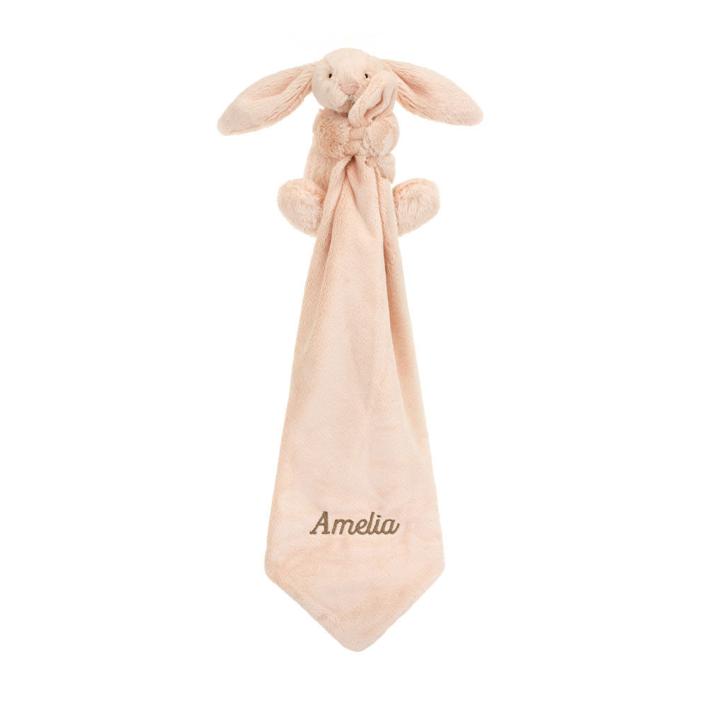 Personalized Bashful Blush Bunny Soother - Image 3