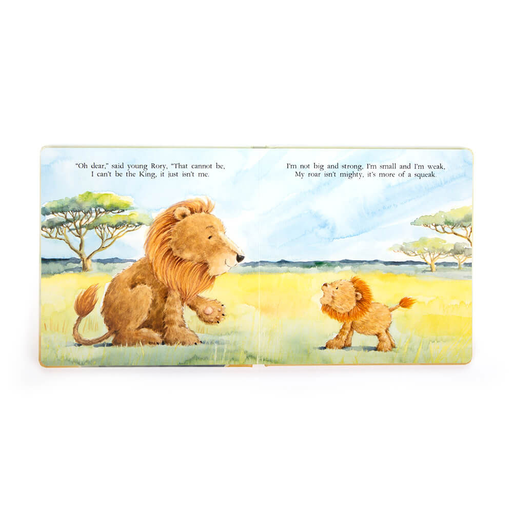 The Very Brave Lion Book & Fuddlewuddle Lion Medium - Image 3