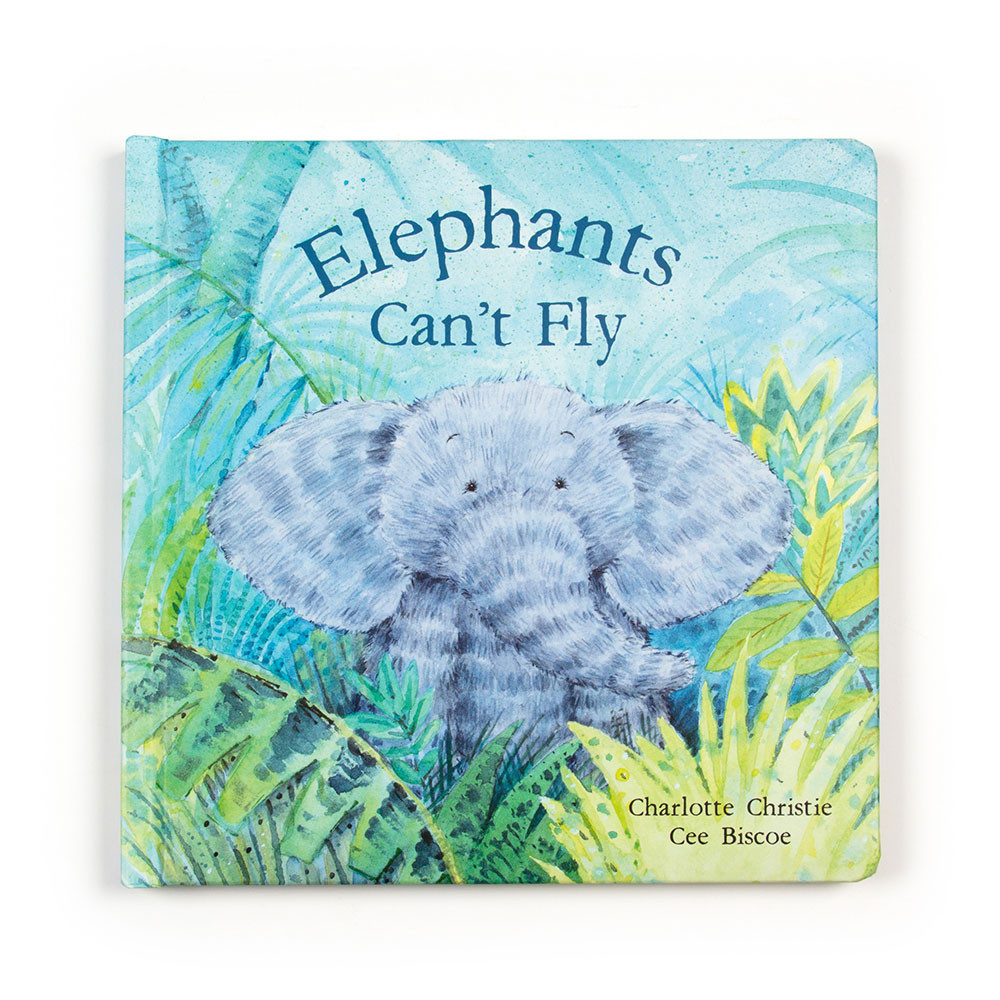 Elephants Can't Fly Book & Fuddlewuddle Elephant Medium - Image 3